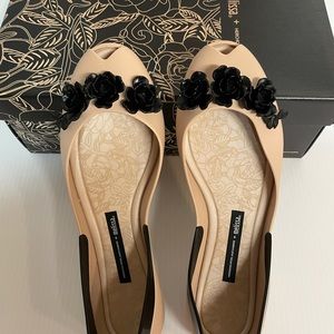 Melissa Flower Queen Alexander Herchcovitch Flats